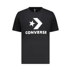 Converse férfi rövid ujjú póló, fekete