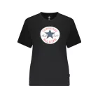 Converse női rövid ujjú póló, fekete