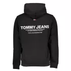 TOMMY HILFIGER FÉRFI FEKETE CIPZÁR NÉLKÜLI PÓLÓ