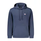 TOMMY HILFIGER FÉRFI KÉK CIPZÁROS PULÓVER