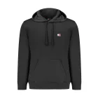 TOMMY HILFIGER FÉRFI FEKETE CIPZÁROS PULÓVER