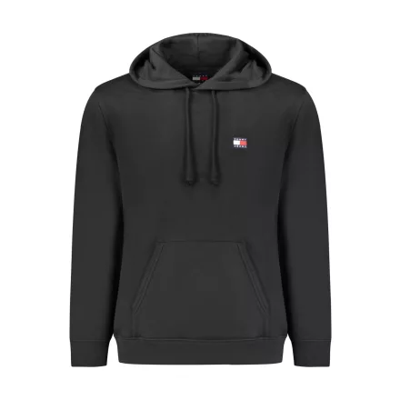 TOMMY HILFIGER FÉRFI FEKETE CIPZÁROS PULÓVER