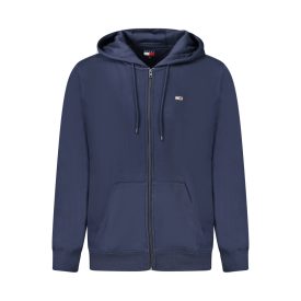 TOMMY HILFIGER FÉRFI CIPZÁROS PULÓZÓ, KÉK