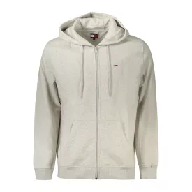 TOMMY HILFIGER FÉRFI CIPZZÁROS PULÓZÓ SZÜRKE