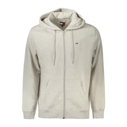 TOMMY HILFIGER FÉRFI CIPZZÁROS PULÓZÓ SZÜRKE