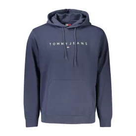 TOMMY HILFIGER FÉRFI KÉK CIPZÁROS PULÓVER