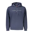 TOMMY HILFIGER FÉRFI KÉK CIPZÁROS PULÓVER