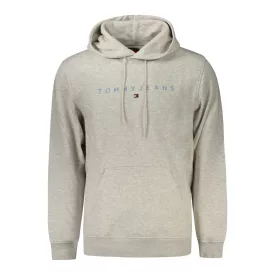 TOMMY HILFIGER FÉRFI SZÜRKE CIPZÁROS PULÓVER
