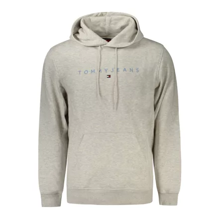 TOMMY HILFIGER FÉRFI SZÜRKE CIPZÁROS PULÓVER