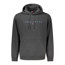 TOMMY HILFIGER FÉRFI FEKETE CIPZÁROS PULÓVER