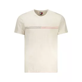 TOMMY HILFIGER RÖVID UJJÚ FÉRFI PÓLÓ BÉZS