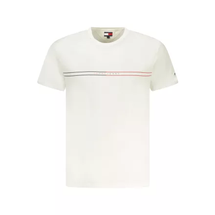 TOMMY HILFIGER RÖVID UJJÚ FÉRFI PÓLÓ FEHÉR