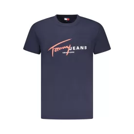 TOMMY HILFIGER FÉRFI RÖVID UJJÚ PÓLÓ KÉK