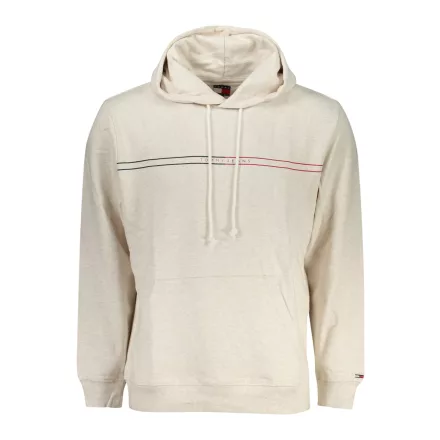 TOMMY HILFIGER CIPZÁR NÉLKÜLI FÉRFI PULÓVER BÉZS