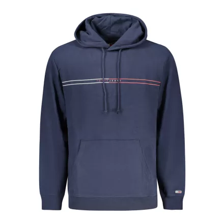 TOMMY HILFIGER FÉRFI CIPZÁRAS PULÓVER KÉK