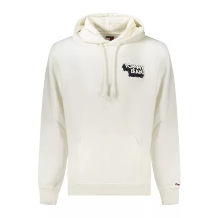 TOMMY HILFIGER FÉRFI CIPZÁRAS PULÓVER FEHÉR