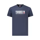 TOMMY HILFIGER FÉRFI RÖVID UJJÚ PÓLÓ KÉK