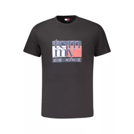 TOMMY HILFIGER FÉRFI RÖVID UJJÚ PÓLÓ FEKETE