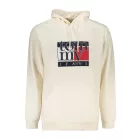 TOMMY HILFIGER FÉRFI CIPZÁRAS PULÓVER FEHÉR