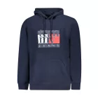 TOMMY HILFIGER FÉRFI KÉK CIPZÁROS PULÓVER