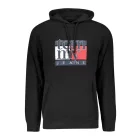 TOMMY HILFIGER FÉRFI FEKETE CIPZÁROS PULÓVER
