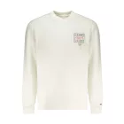 TOMMY HILFIGER FÉRFI CIPZÁRAS PULÓVER FEHÉR