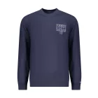 TOMMY HILFIGER FÉRFI KÉK CIPZÁROS PULÓVER