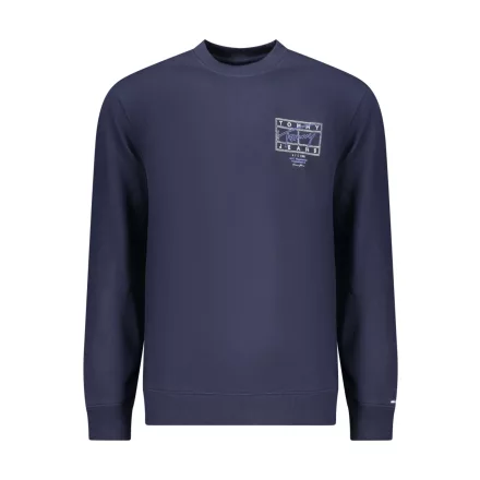 TOMMY HILFIGER FÉRFI KÉK CIPZÁROS PULÓVER