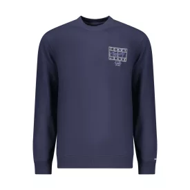 TOMMY HILFIGER FÉRFI KÉK CIPZÁROS PULÓVER