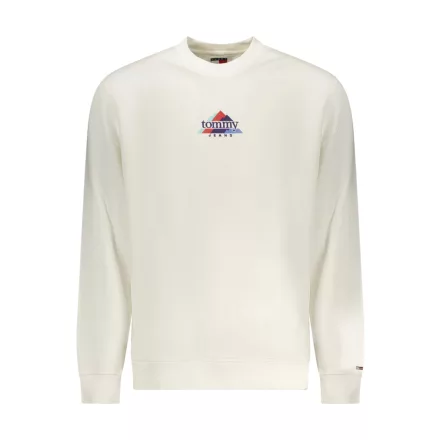 TOMMY HILFIGER FÉRFI CIPZÁRAS PULÓVER FEHÉR