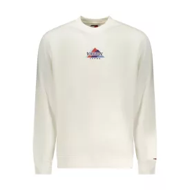 TOMMY HILFIGER FÉRFI CIPZÁRAS PULÓVER FEHÉR