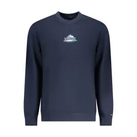 TOMMY HILFIGER FÉRFI KÉK CIPZÁROS PULÓVER