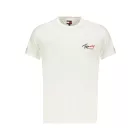 TOMMY HILFIGER FÉRFI RÖVID UJJÚ PÓLÓ FEHÉR