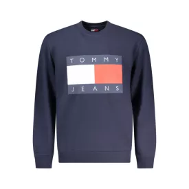 TOMMY HILFIGER FÉRFI KÉK CIPZÁROS PULÓVER