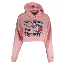 TOMMY HILFIGER RÓZSASZÍN NŐI PULÓZPÓZZÁR NÉLKÜL