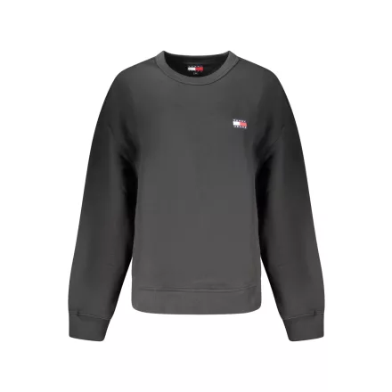 TOMMY HILFIGER PULÓPÓL CIPZZÁR NÉLKÜL FEKETE NŐI