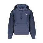 TOMMY HILFIGER NŐI KÉK CIPZÁROS PULÓVER