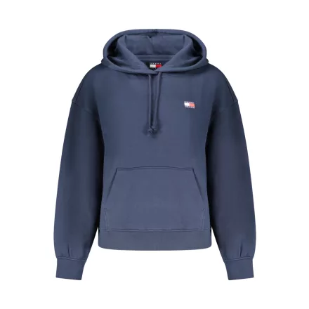 TOMMY HILFIGER NŐI KÉK CIPZÁROS PULÓVER