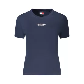 TOMMY HILFIGER NŐI RÖVID UJJÚ PÓLÓ KÉK
