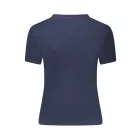 TOMMY HILFIGER NŐI RÖVID UJJÚ PÓLÓ KÉK
