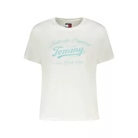 TOMMY HILFIGER NŐI RÖVID UJJÚ FEHÉR PÓLÓ