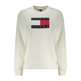 TOMMY HILFIGER NŐI CIPZÁRAS PULÓVER FEHÉR