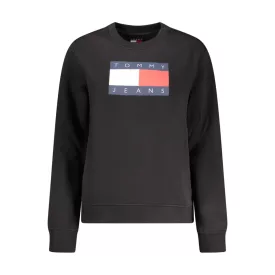 TOMMY HILFIGER NŐI FEKETE CIPZÁROS PULÓVER