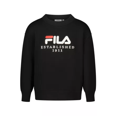 FILA GYEREK FEKETE CIPZÁROS PULÓVER