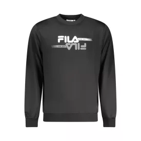 FILA FÉRFI FEKETE CIPZÁROS PULÓVER