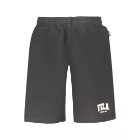 FILA FÉRFI FEKETE RÖVID MELEGÍTŐNADRÁG