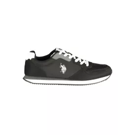 US POLO ASSN. FÉRFI FEKETE Sportcipő Edzőcipő