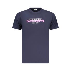 ICEBERG FÉRFI RÖVID UJJÚ PÓLÓ, KÉK