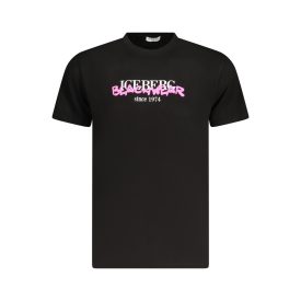 ICEBERG FÉRFI RÖVID UJJÚ PÓLÓ FEKETE