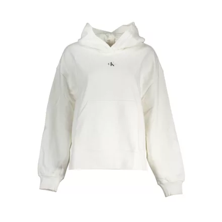 CALVIN KLEIN CIPZÁR NÉLKÜLI NŐI PULÓVER FEHÉR